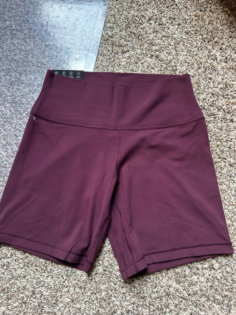 Aritzia Golden Athletic Bike Shorts